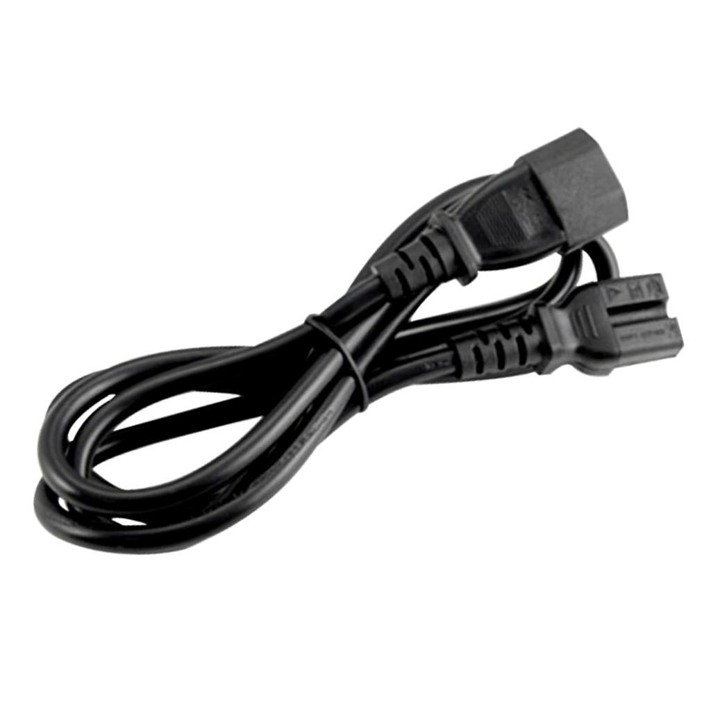 Power Extension Cable IEC 320 C14 to C15 Plug Black 1.5M For PC Computer UPS
