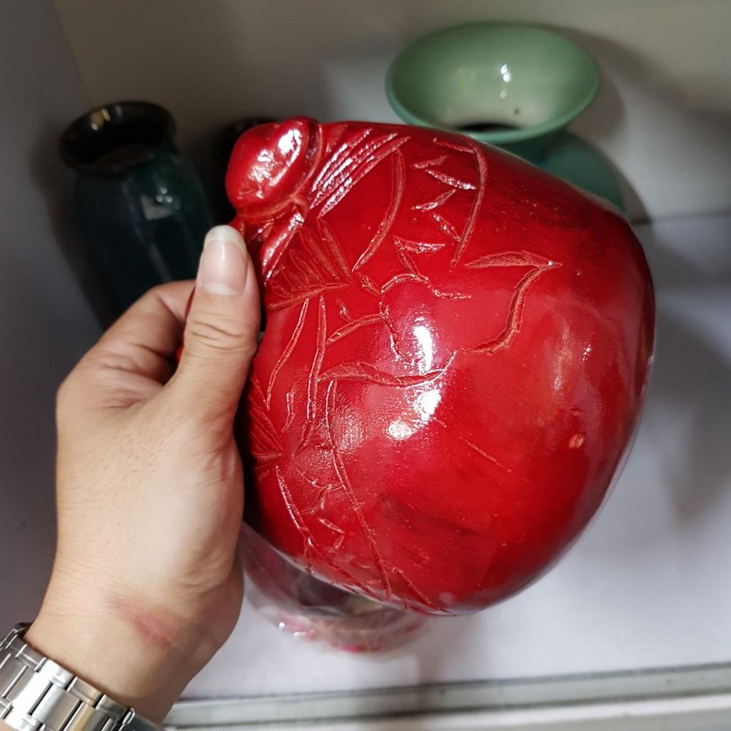 Mõ gỗ sơn đỏ cao cấp MS20