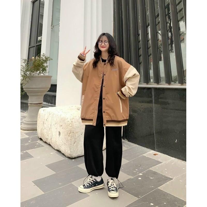 Áo Bomber Dù 2 lớp dày dặn vải lót cực êm - Form chuẩn Unisex Nam Nữ Couple