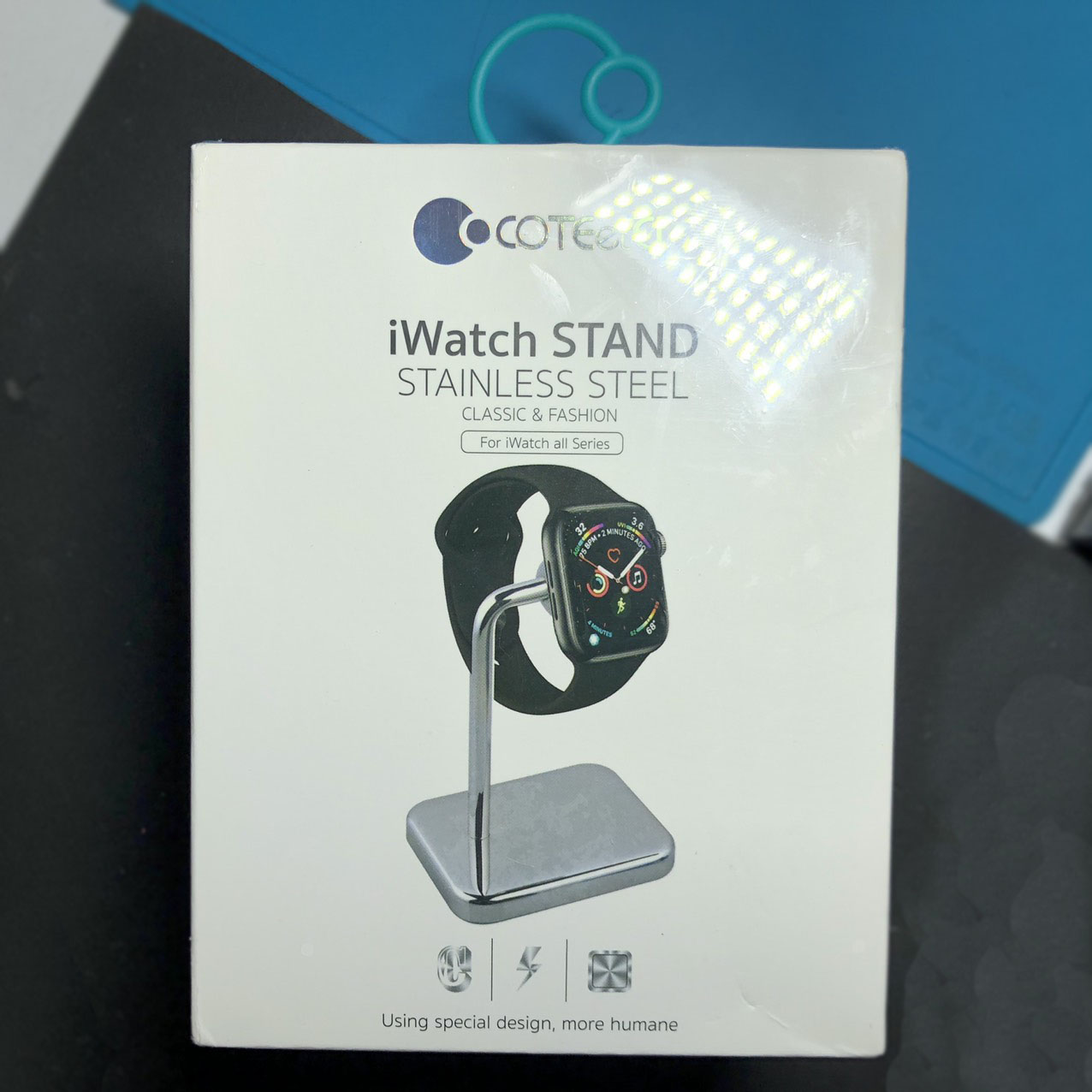 Sạc Apple Watch COTEetCI WS13 Wireless charging - Hàng chính hãng