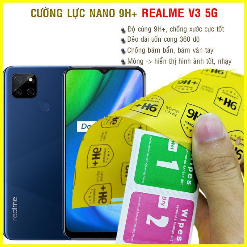 Dán cường lực dẻo nano dành cho Realme V3 5G