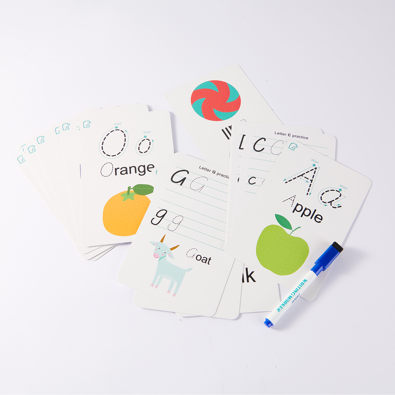 Thẻ Học Thông Minh Viết Và Xoá Được Nhiều Lần Mideer - Write And Wipe Activity Card