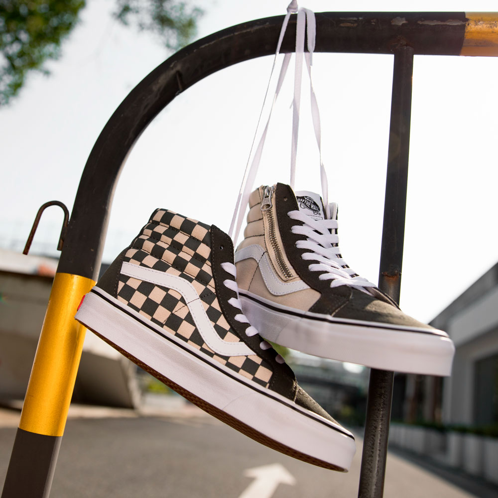 Giày Vans Sk8-Hi Reissue Side Zip SK8-HI VN0007NZTWH