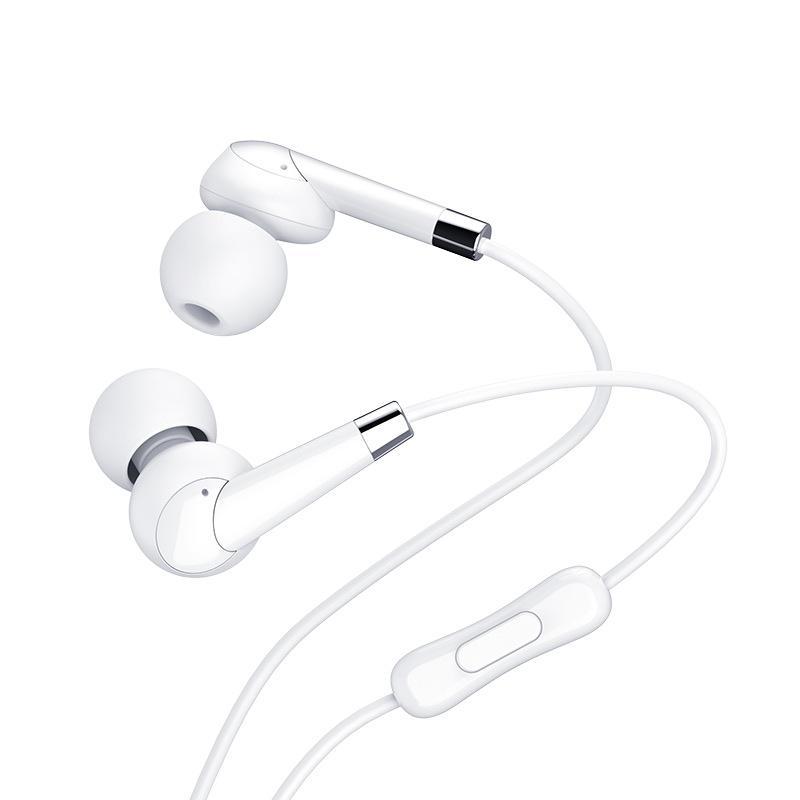 Giá thấp nhất HOCO M58 Jiamai phổ thông với tai nghe lúa mì tai nghe điều khiển bằng dây trong tai mới tai nghe nhạc chất lượng cao phổ thông