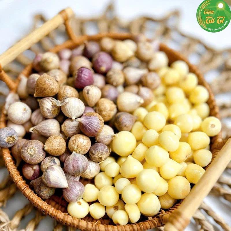 Tỏi cô đơn 1 kg. Đặc sản tỏi cô đơn, tỏi 1 nhánh size vừa
