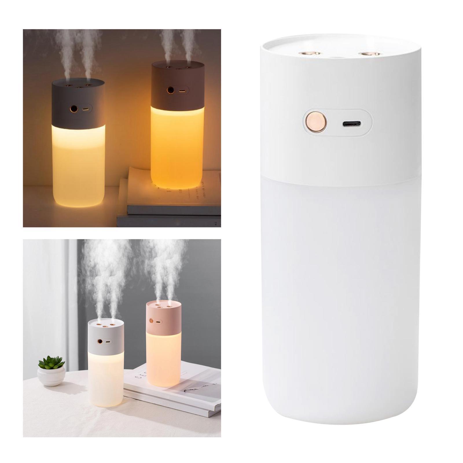 Ultrasonic Humidifier USB LED Lamp Aroma Nano Diffuser Mist