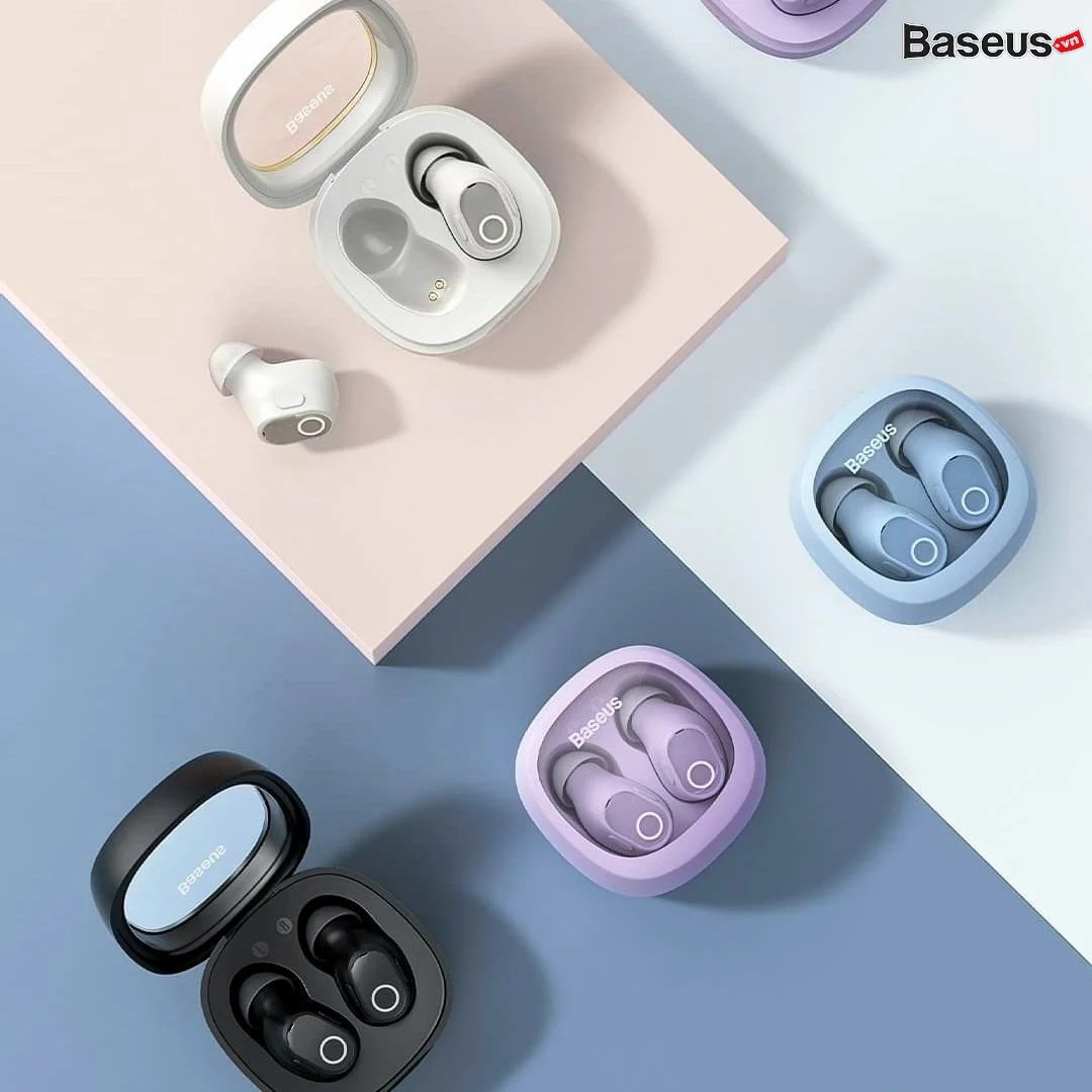 Tai Nghe Không Dây Baseus Bowie WM02 True Wireless Earphones - hàng chính hãng