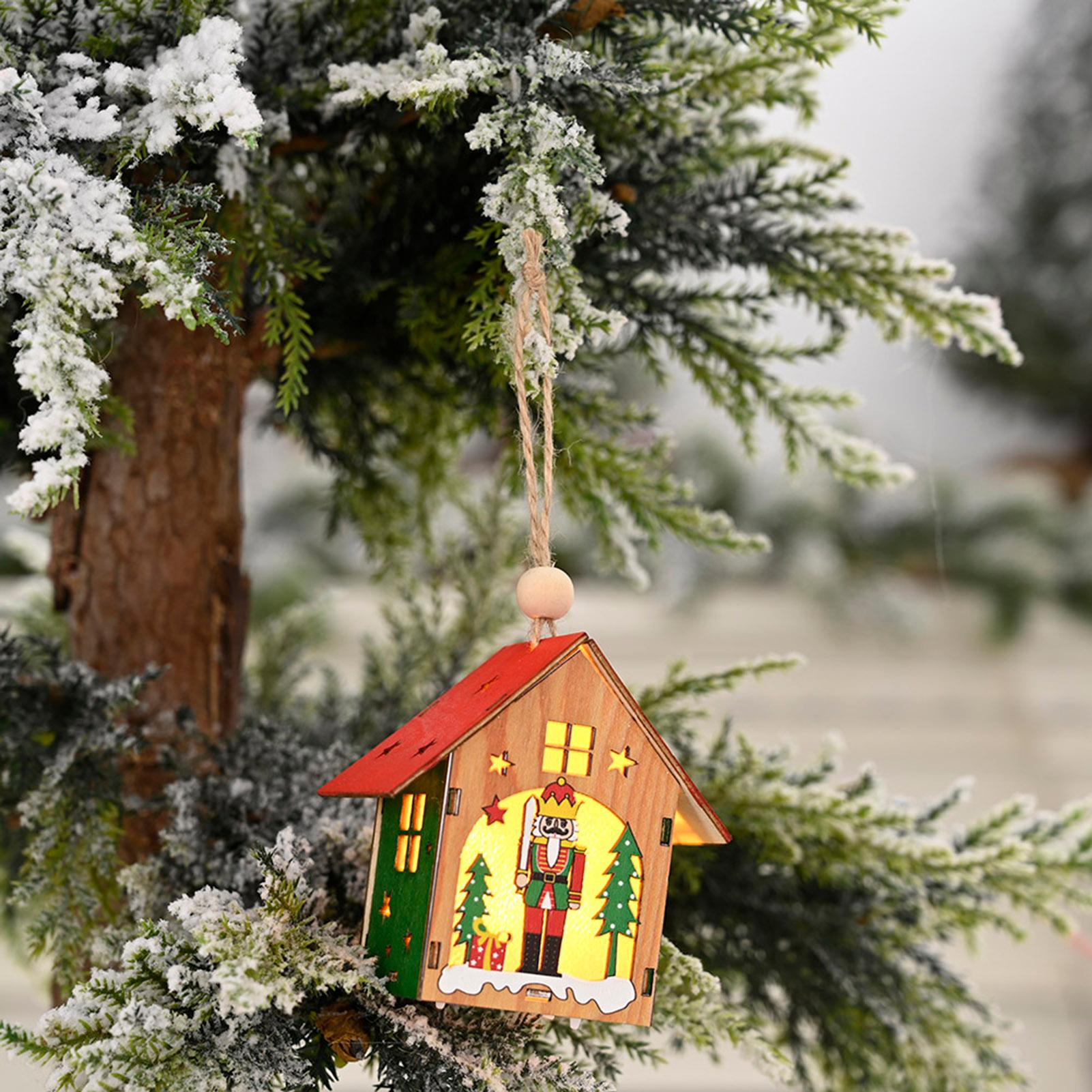 Đèn chiếu sáng Cây thông Noel trang trí giáng sinh 3 chế độ sáng