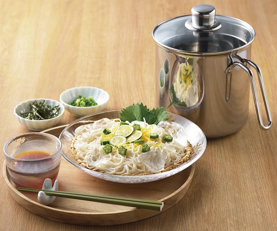 Nồi đa năng inox dùng cho bếp từ Nirwarka 16cm - Hàng Nhập Khẩu Nhật Bản