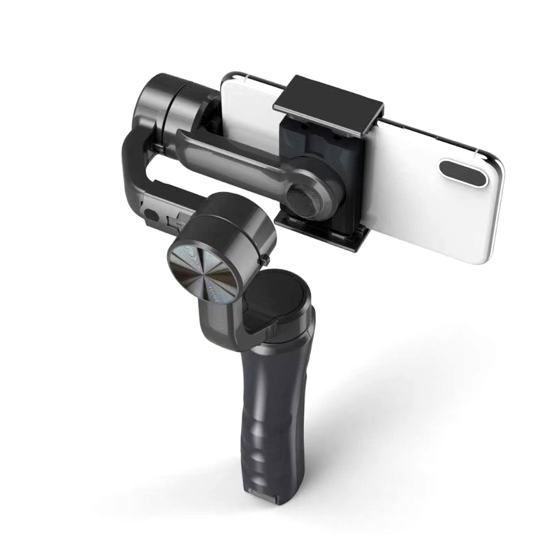 Gimbal chống rung cho điện thoại thông minh sử dụng hệ điều hành Android và IOS, 3 trục, xoay 360°, nhào lộn tùy thích, trợ lý chụp ảnh quay phim lý tưởng F6