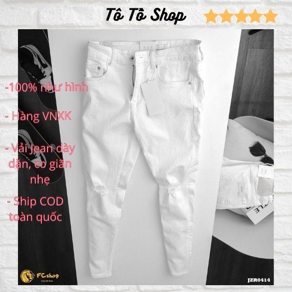 Quần Jean Nam Mẫu Mới ️️ Quần Bò Nam Chất Liệu Denim Cao Cấp Thời Trang Chuẩn Hàng Shop Tô Tồ Shop - QJNTT22