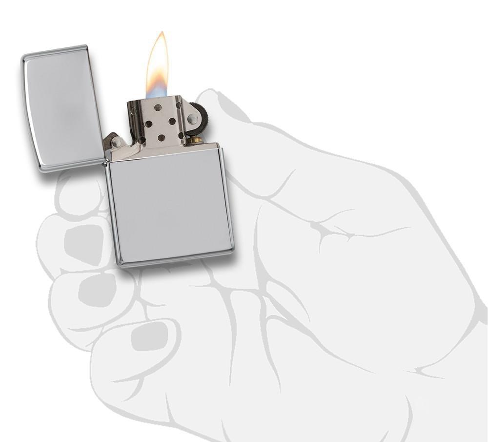 Bật Lửa Zippo Armor High Polished Chrome 167