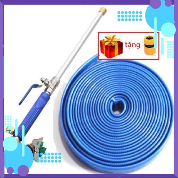 Vòi Xịt Rửa Xe Tưới Cây️ Bộ Dây và Vòi Phun Xịt Nước Rửa Xe,Tưới Cây Tăng Áp Lực Nước Loại 20m  657621