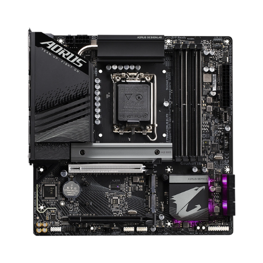 Mainboard Gigabyte Z790M AORUS ELITE (Intel Z790, Socket LGA1700, Micro ATX, 4 khe RAM DDR5) - Hàng Chính Hãng