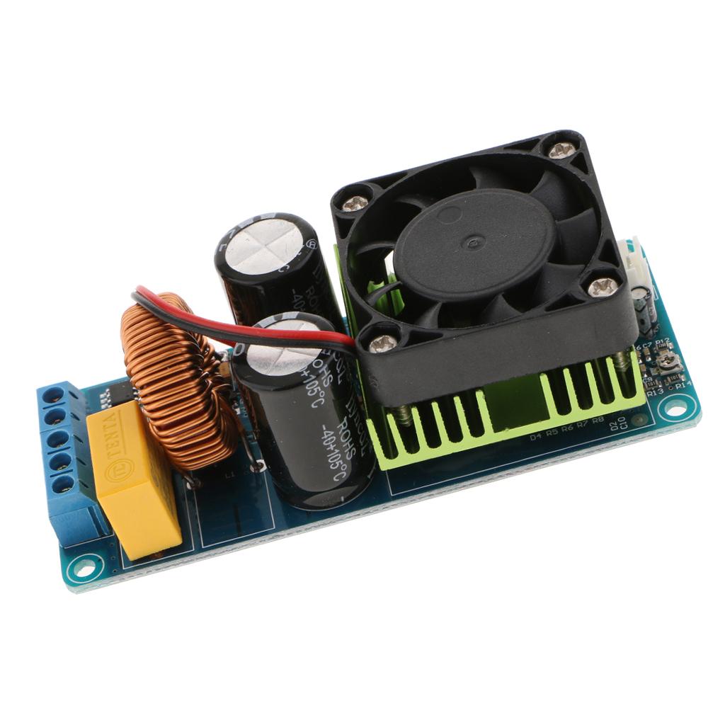 IRS2092S 500W Digital Amplifier Board Class D HIFI Mono Channel Stereo Audio AMP Dual DC Power Supply ± 58 - ± 70V