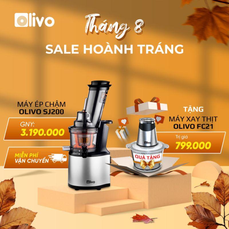 Máy ép chậm Olivo SJ200 - chính hãng