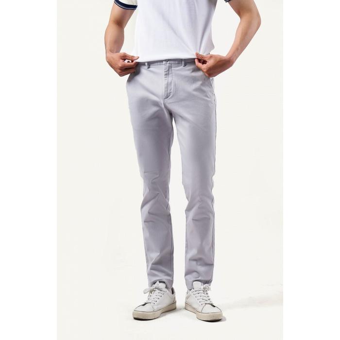 QUẦN DÀI KAKI NAM TWILL FORM SLIM - 10F22PCA001 | LASTORE MENSWEAR