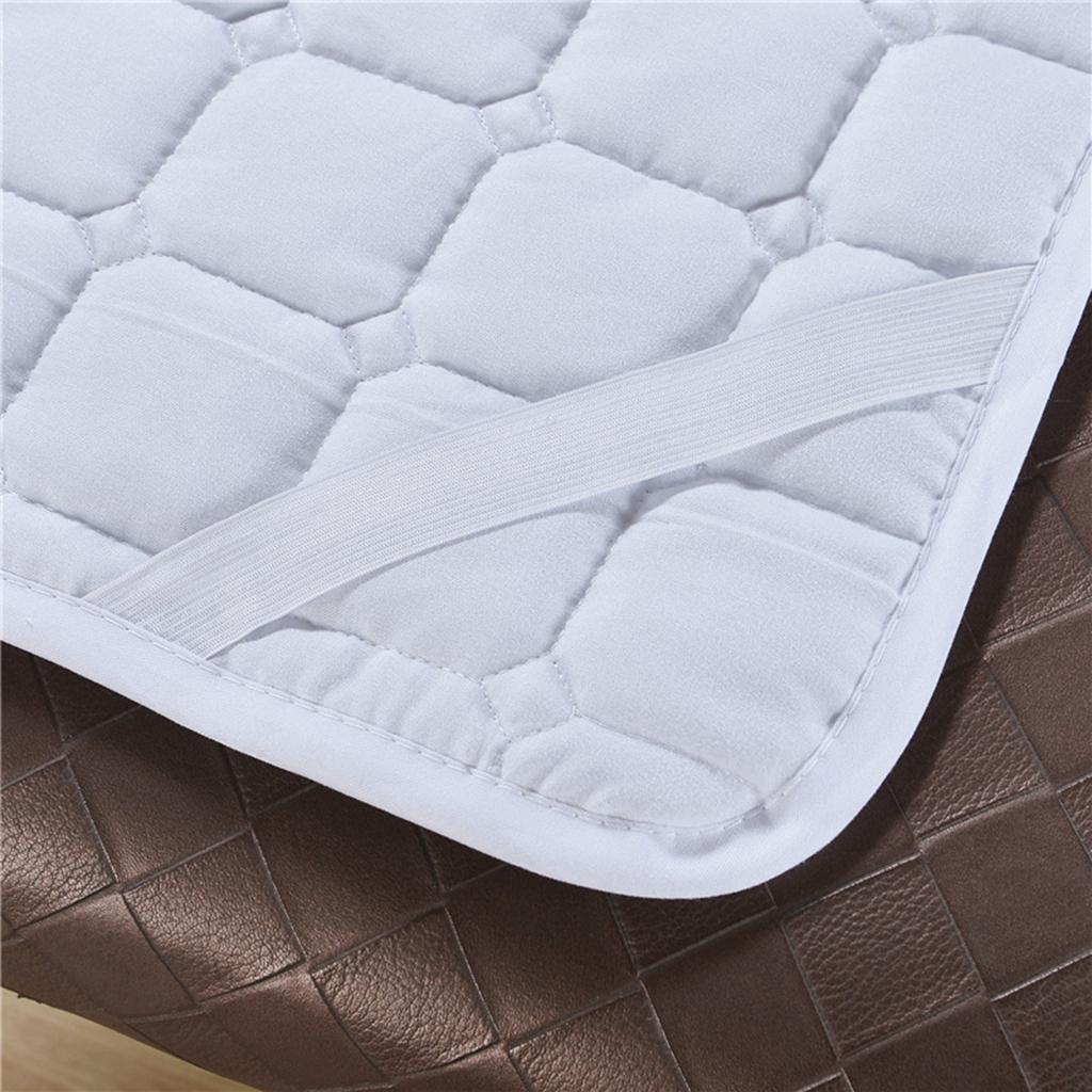 4Pcs Solid  Massage Bed Mattress Skirt with  Hole for