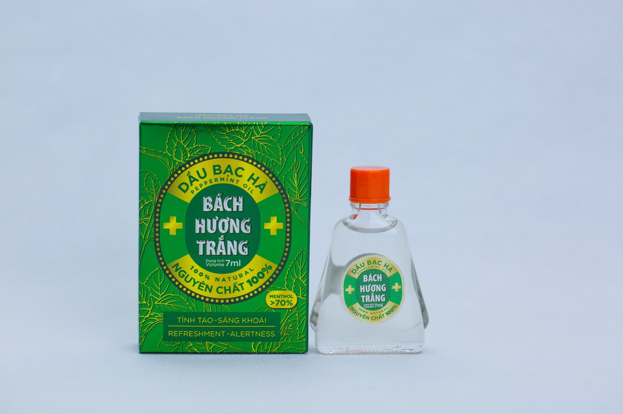 Tinh dầu Bách Hương Trắng, 3ml ,100% tinh dầu bạc hà thiên nhiên