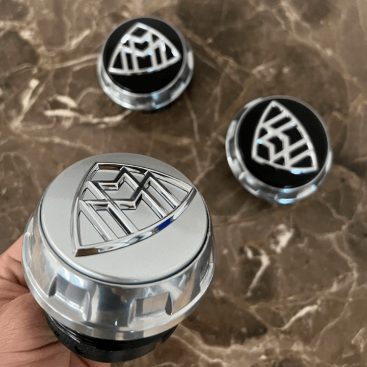 Logo chụp mâm, ốp lazang bánh xe ô tô Maybach TY-65MB