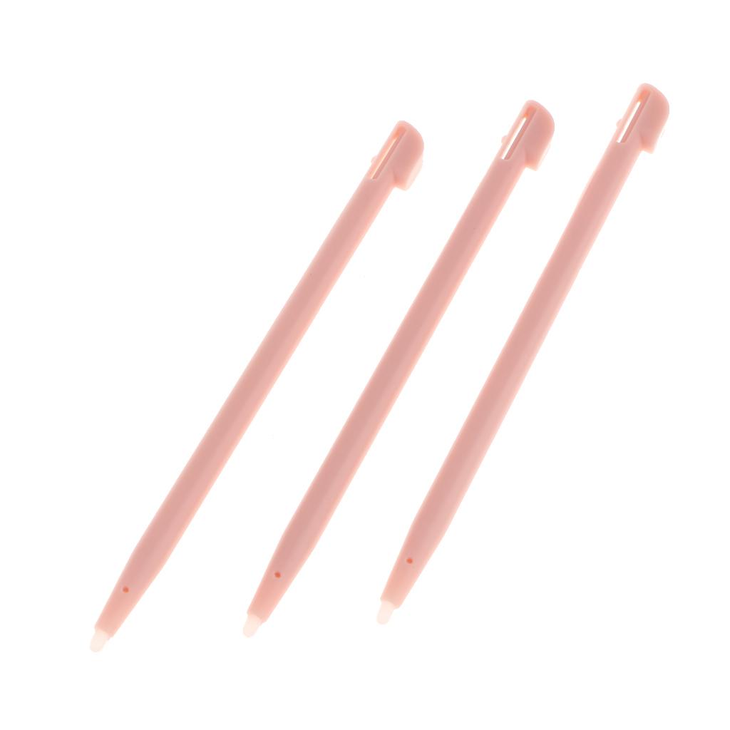 Khe 3 mảnh trong cảm ứng bút stylus cho nintendo 2DS Trò chơi bảng điều khiển: màu hồng