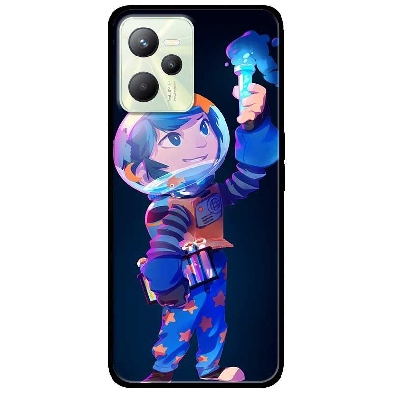 Ốp lưng dành cho Realme C35 - Realme Narzo 50A Prime mẫu Phi Hành Gia