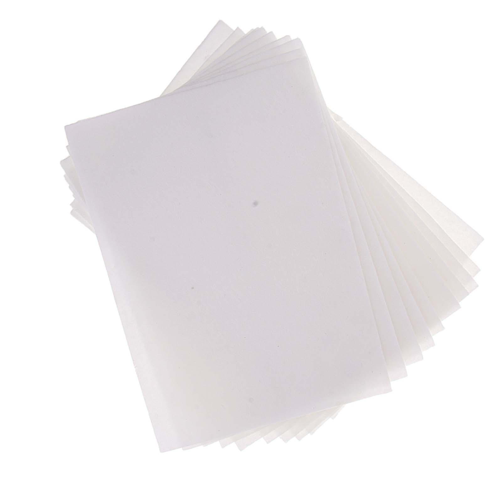 10Pcs Glass Fusing Paper Ceramic Fiber Paper Durable DIY Microwave Kiln