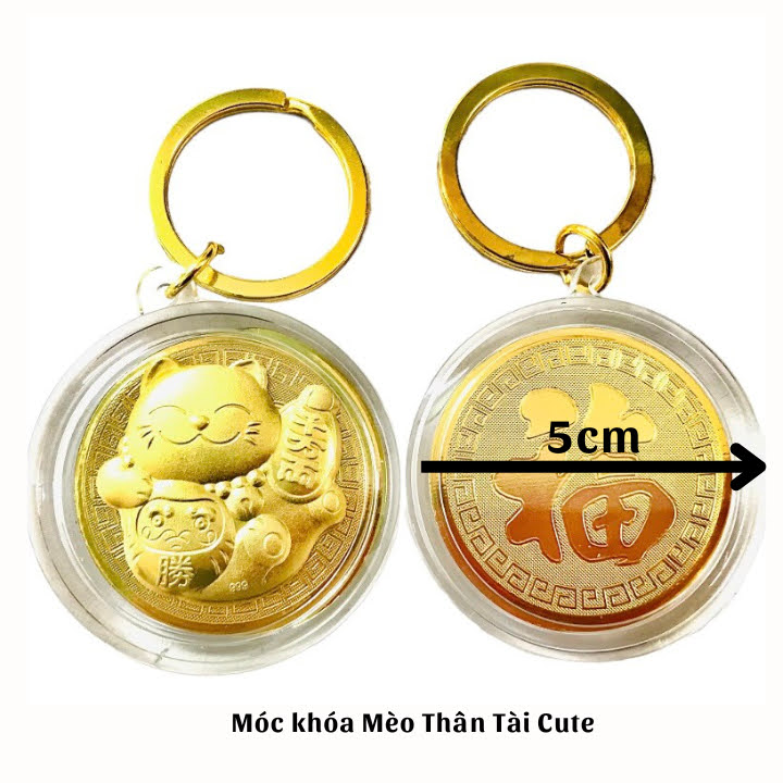 Móc Khóa Mèo Thần Tài Nhật Bản Cute ( giao mẫu ngẫu nhiên ) - SP006000