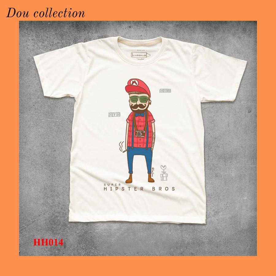 Áo Thun Nam Sói Bóng Chày - Form Unisex - Chất Cotton - Mã AT051