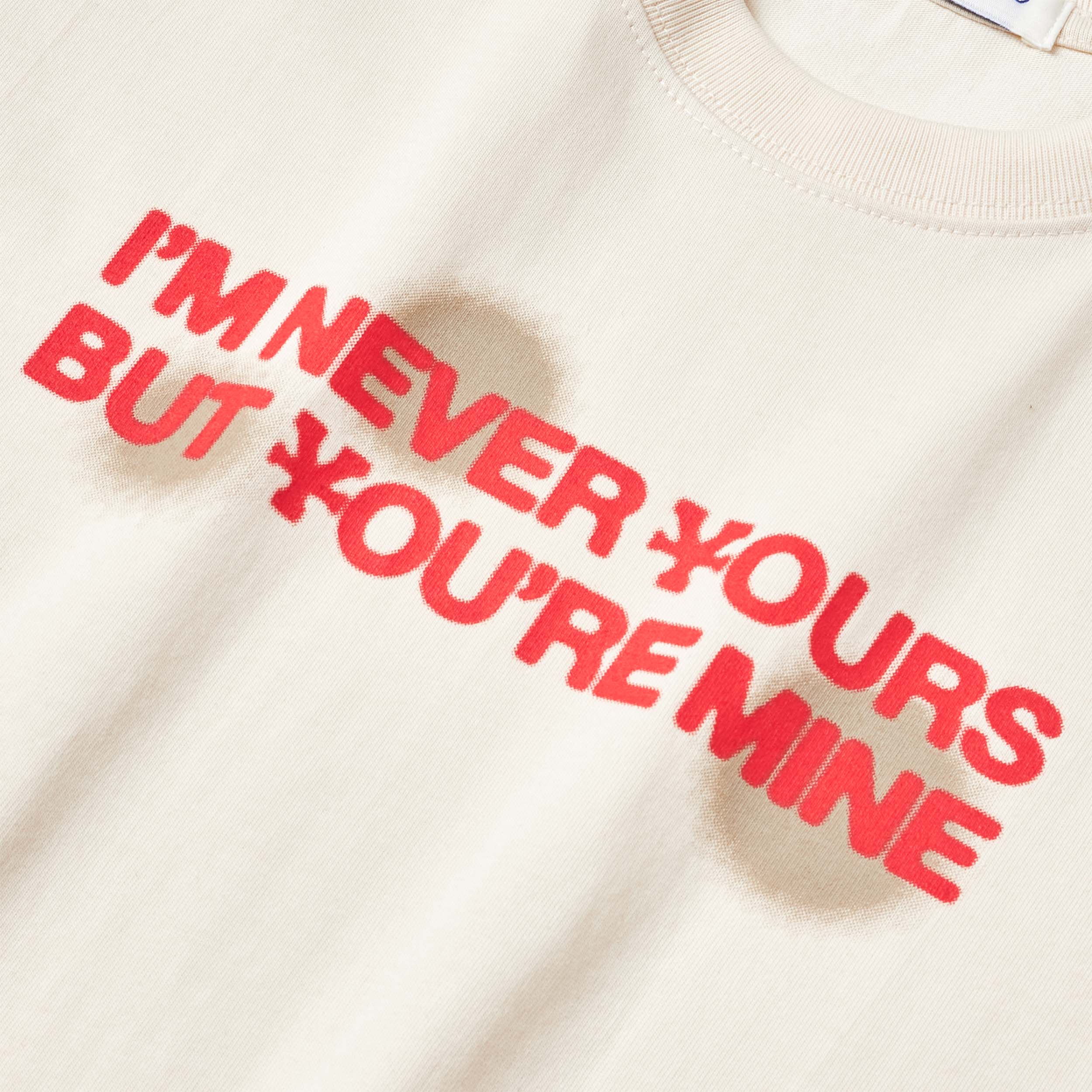 Áo Thun  Never Yours Women T-shirt - Cream