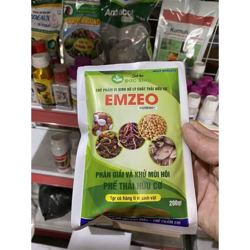 COMBO 1 MẬT RỈ ĐƯỜNG + 2 GÓI EMZEO DÙNG Ủ PHÂN ĐẬU TƯƠNG, PHÂN HỮU CƠ ĐẠM CÁ