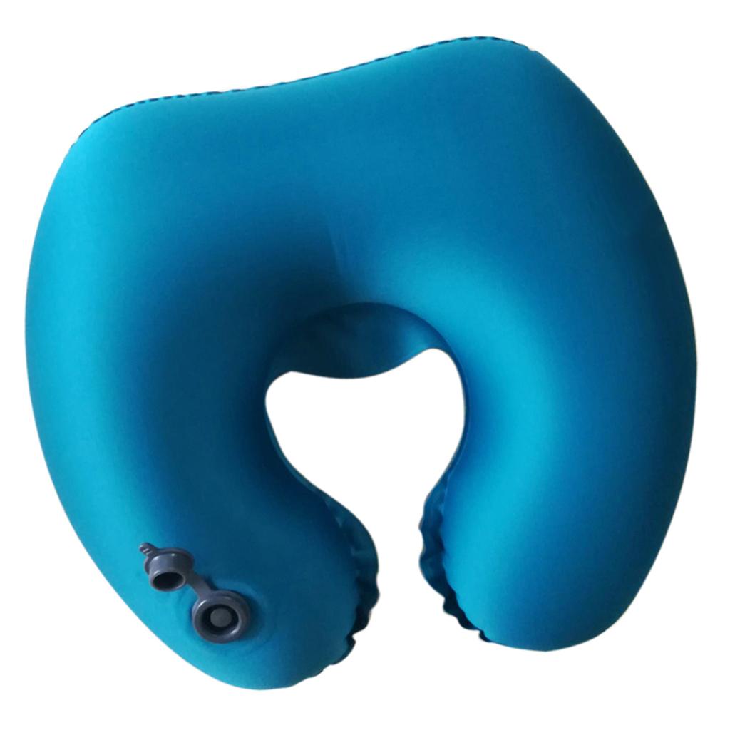 U Shaped Inflatable Pillow Travel Support Cushion
