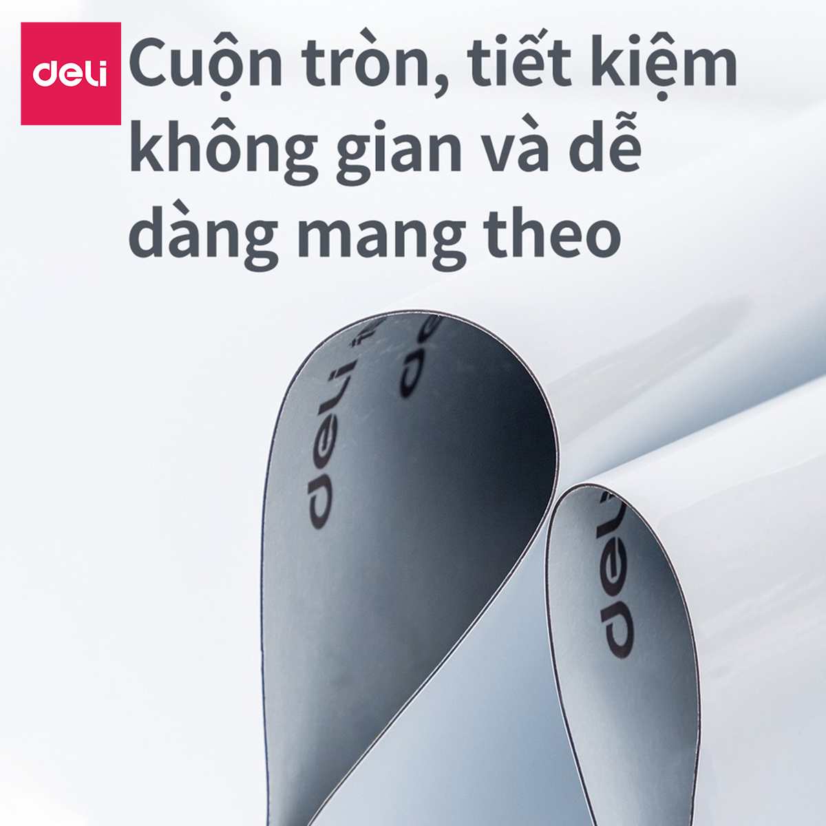 Bảng từ trắng không viền  Deli - 50007/50008/8716