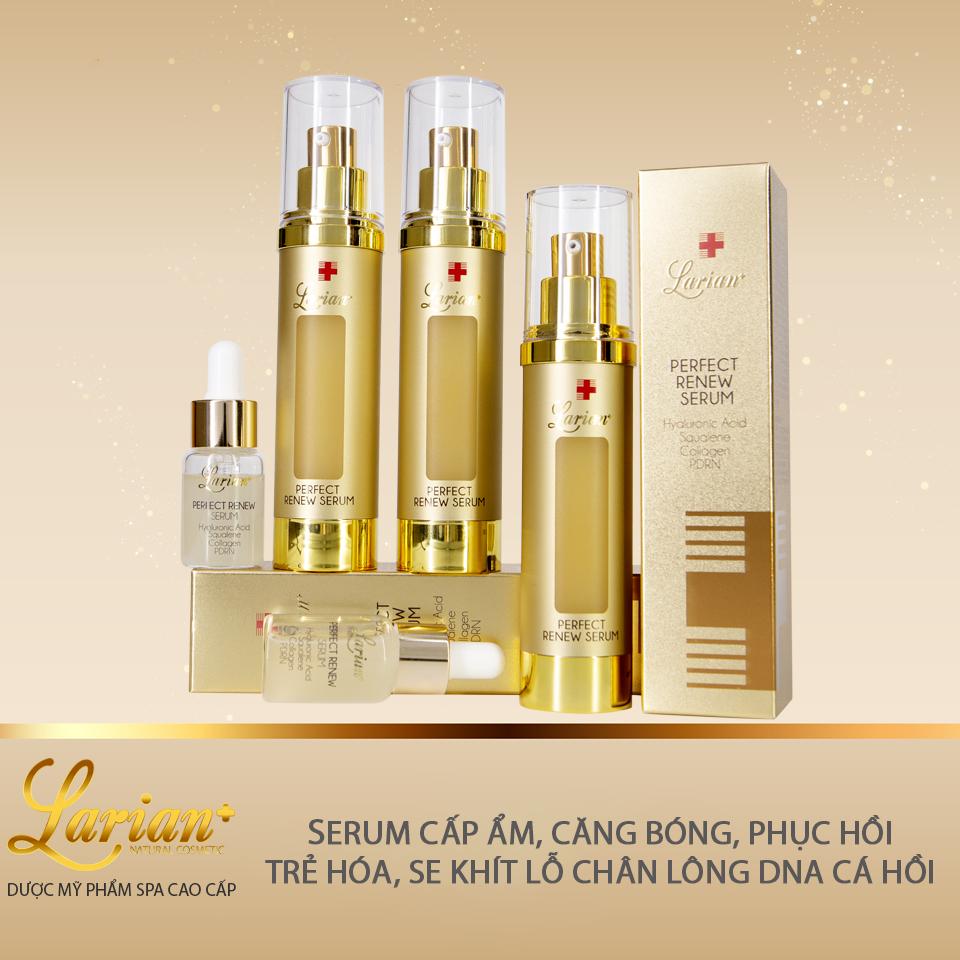 SERUM CẤP ẨM PHỤC HỒI DA DNA CÁ HỒI LARIAN+ LOẠI 10ML