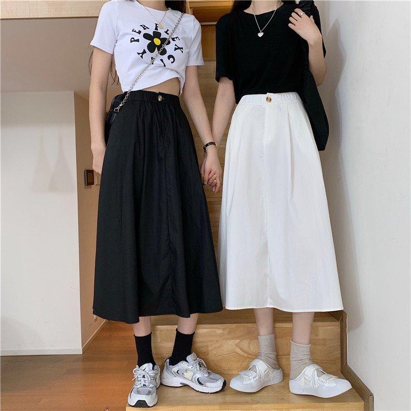 Chân Váy Xoè Midi Đi Chơi LABELLE Nhiều Màu CV42