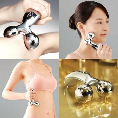 Con Lăn Massage Mặt 3D Chống Lão Hóa Làm Mịn Da Mặt - Hàng Chất Lượng