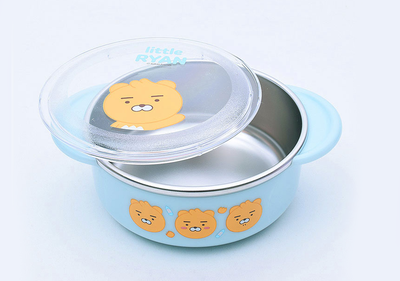 Bát Có Nắp Ryan Kakao Friends Chính Hãng