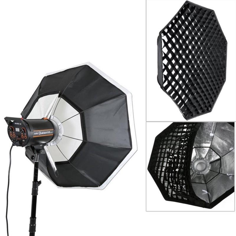 Softbox dù bát giác thao tác nhanh Godox 80cm/95cm/120cm ngàm Bowen - Hàng Chính Hãng