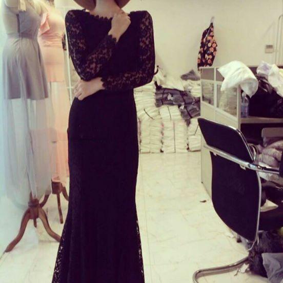 Đầm Dài Đi Tiệc LABELLE Ren Ôm Đuôi Cá