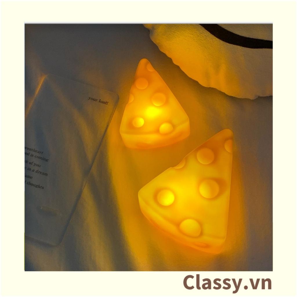 Đèn ngủ Classy , đèn trang trí hình miếng phô mai nhiều kích thước PK1025