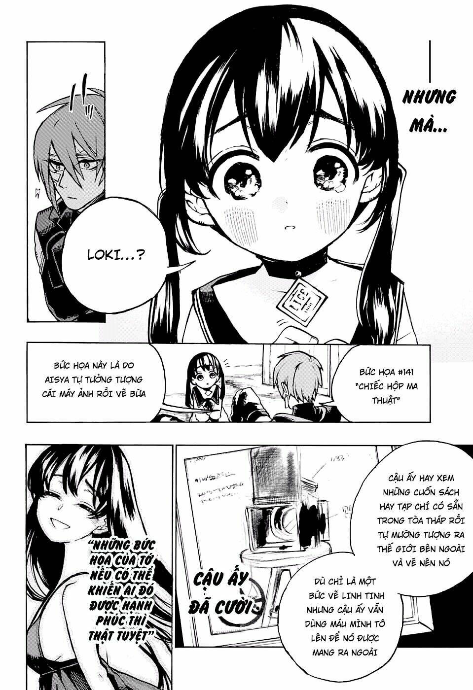 bức họa đẫm máu của phù thủy chapter 5.2 13