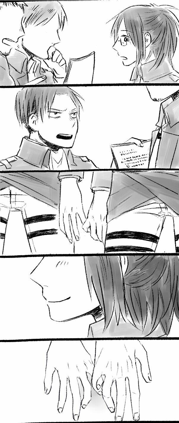 tấn công người khổng lồ - doujinshi levihan chapter 9 3