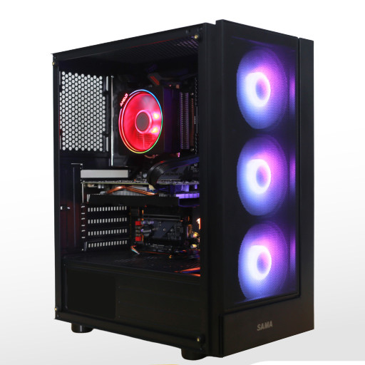 Máy tính chơi game, thiết kế đồ họa AMD Ryzen 7 2700X / Ram 16GB / GTX 1060 6G Gaming OC-Hàng chính hãng, bảo hành dài