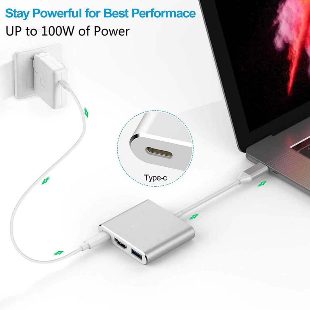 Đầu cáp chuyển đổi đầu USB Type C sang HDMI Chất lượng 4K