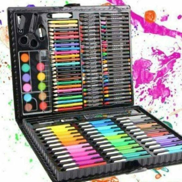 Bộ màu 150 chi tiết Sáp Dạ Nước