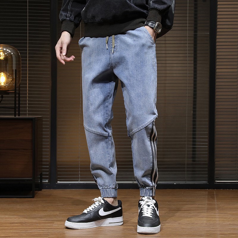 Quần jean jogger nam cao cấp Quảng châu, phong cách cá tính