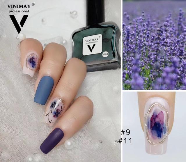 Loang cồn VINIMAY 12 màu Thiên Di Nail