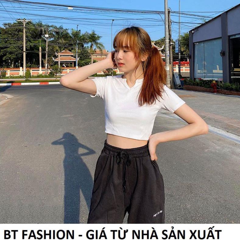(Mua Lẻ hoặc theo Bộ): Áo Thun Ôm / Quần Jogger Phom Rộng (Mua Lẻ hoặc Bộ) BAOTIN FASHION (SE11