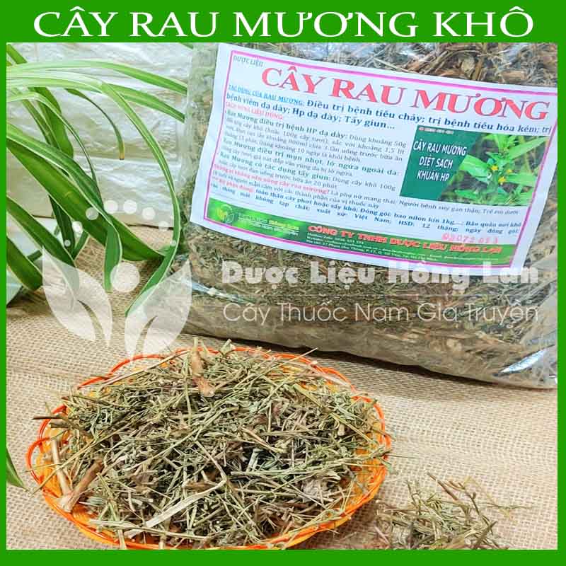 Cây Rau Mương khô đóng gói 1kg