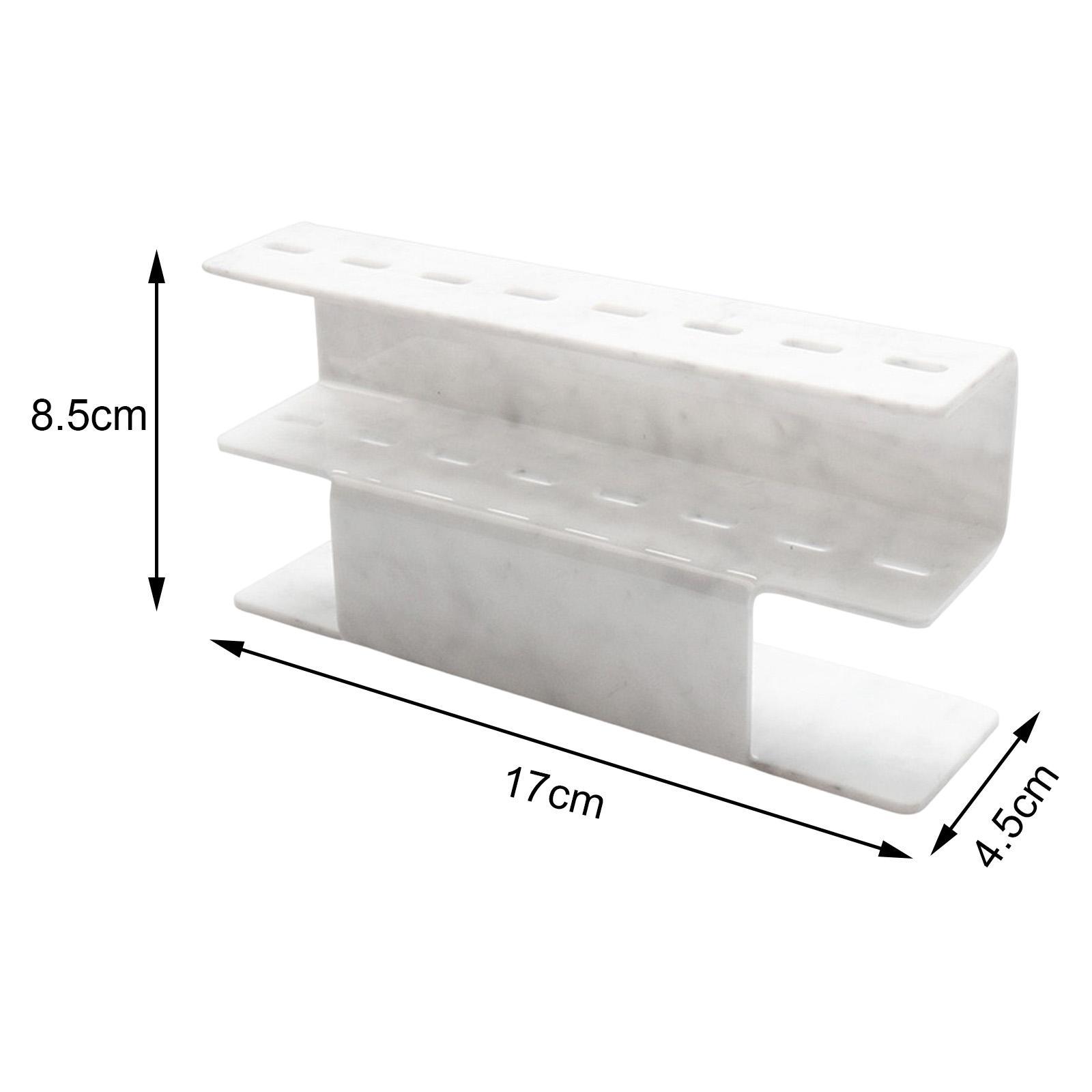 Acrylic Eyelash Tweezer Holder 8 Holes Make up Supplies Eyelash Extension Storage Makeup Tool Tweezer Stand Tweezer Holder for Cabinet Salon